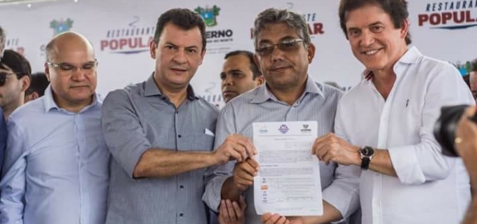 Inauguração do Restaurante Popular em Goianinha