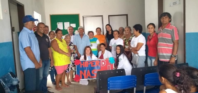 Encontro com o Grupo de Hiperdia
