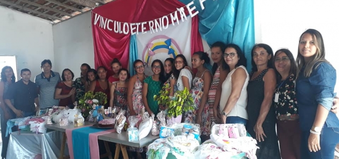 IV Grupo de Gestante “Vínculo Eterno Mãe e Filho” que compõem o PAIF