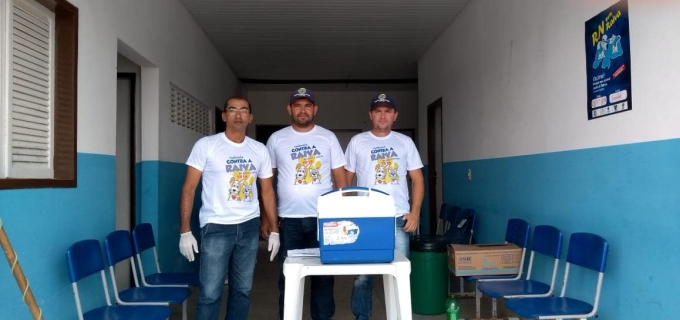 Dia D campanha de vacinação contra a raiva