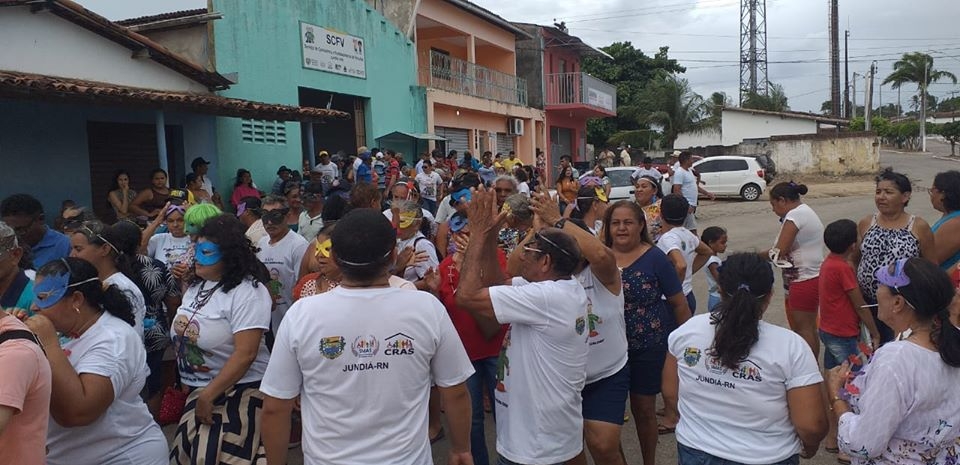 Abertura dos trabalhos com Grupo de Idosos (Qualidade de Vida na Terceira Idade).
