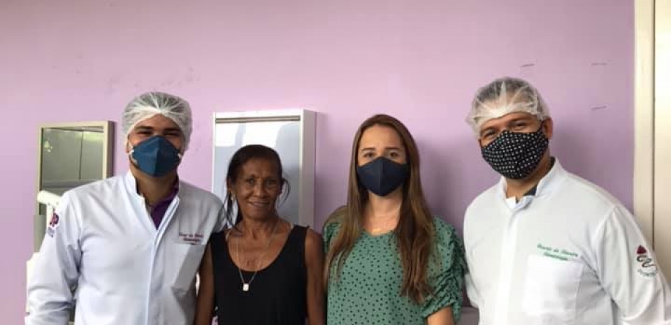 Prefeitura através da Secretaria de Saúde entrega 78 próteses dentárias.