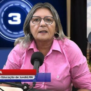 Secretária de educação do município de Jundiá, foi entrevistada nesta sexta-feira (07) durante o Jornal Potiguar Notícias.