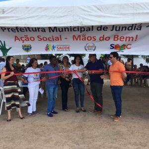 Secretaria Municipal de Saúde faz abertura da Ação Social Mãos do Bem.