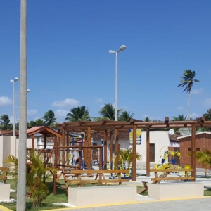 A Praça Pública do Distrito de Santa Fé está oficialmente confluída.