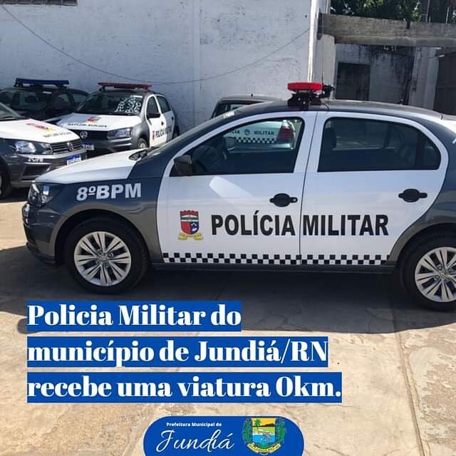 Viatura zero quilômetro para os Policiais Militares do município de Jundiá