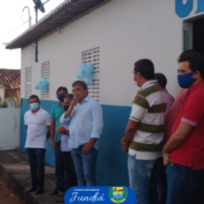 Inauguração da unidade básica de saúde da comunidade de Jundiá dos Moreira