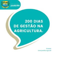 200 dias de gestão na Agricultura com trabalho intenso em Jundiá