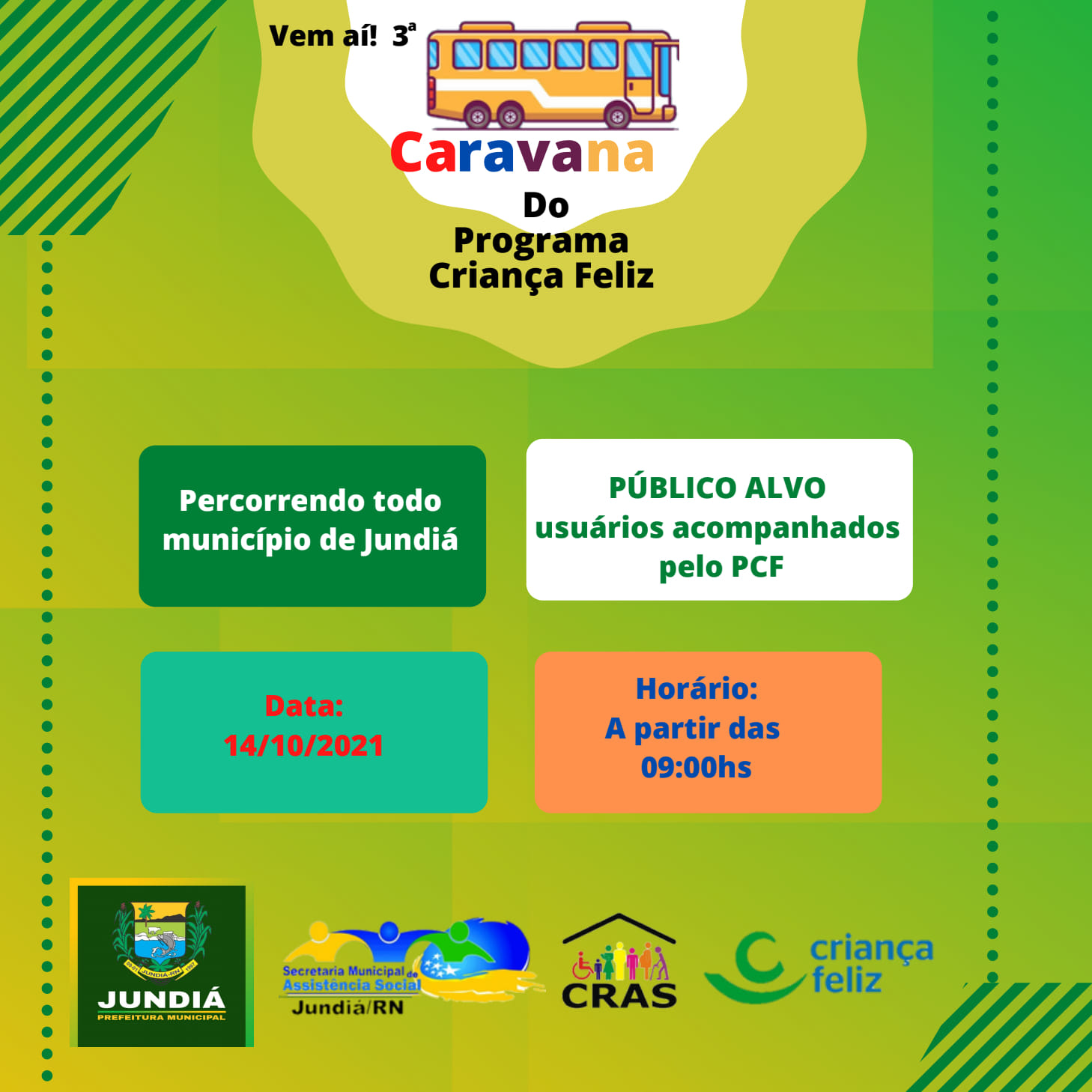 Secretaria de Assistência realiza Caravana do Programa Criança Feliz