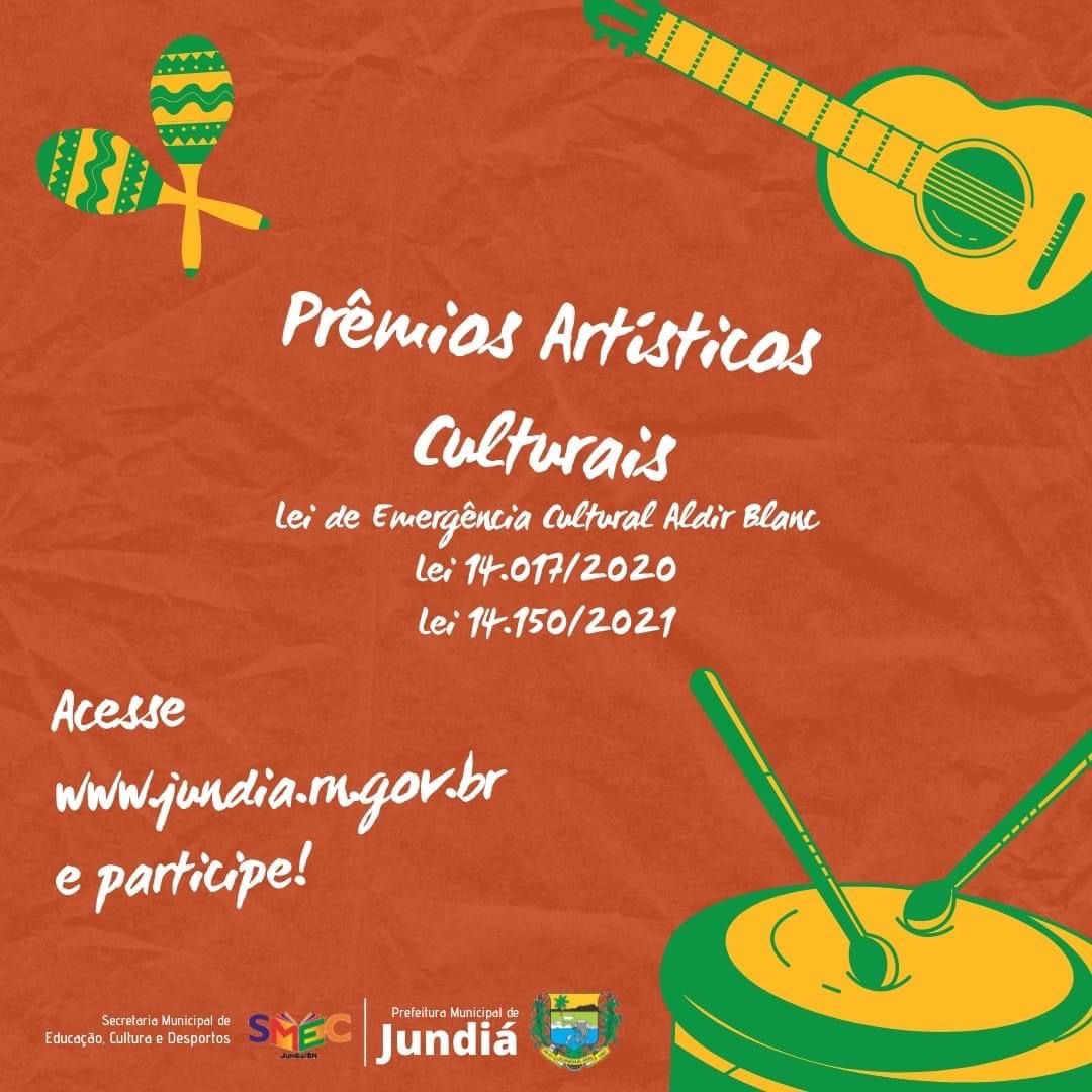 Prefeitura lança edital para as premiações artísticas culturais da Lei Aldir Blanc