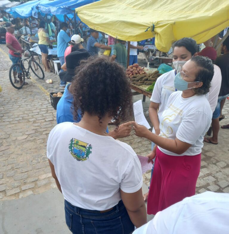 Secretaria de Assistência Social realiza panfletagem em alusão ao Janeiro Branco — foto 2