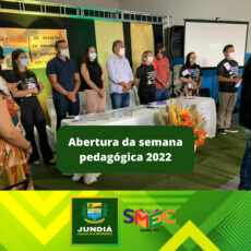 Prefeitura realiza a abertura da Jornada Pedagógica 2022