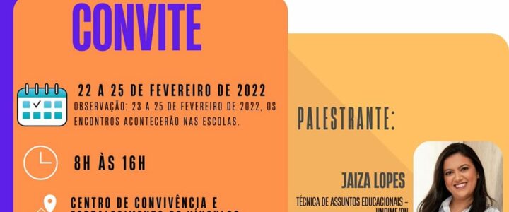 Secretaria de Educação realizará a Jornada Pedagógica 2022