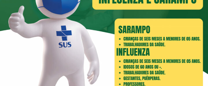 Jundia realiza dia D de Vacinação contra Influenza Sarampo.