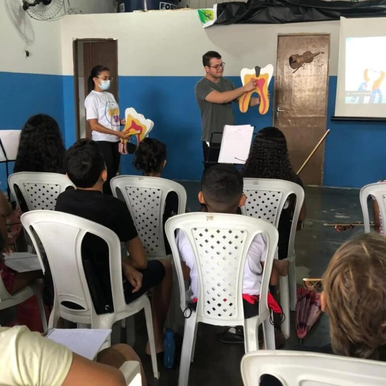 Palestra abordando o tema: Saúde Bucal — foto 4