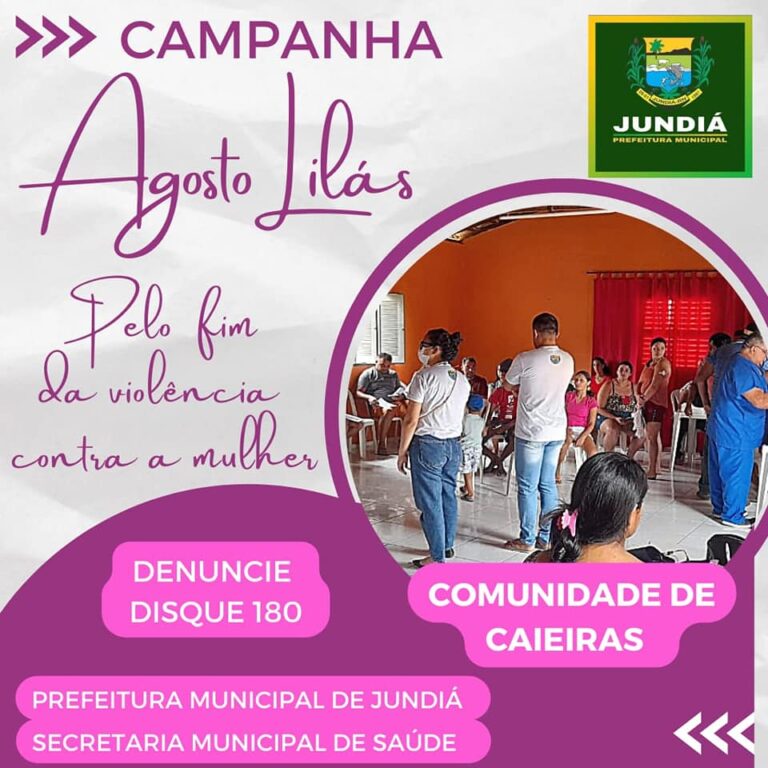 Campanha Agosto Lilás — foto 3