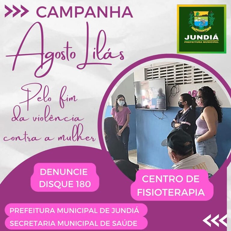 Campanha Agosto Lilás — foto 4