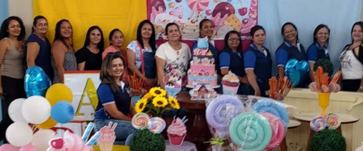 Festa das crianças: Escola Municipal Paulino Francisco de Souza