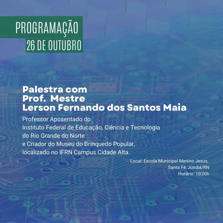 Programação da II Semana Municipal de Ciência e Tecnologia de Jundiá — foto 5