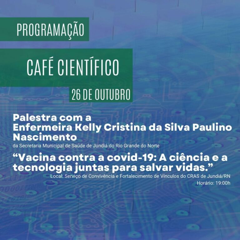 Programação da II Semana Municipal de Ciência e Tecnologia de Jundiá — foto 6