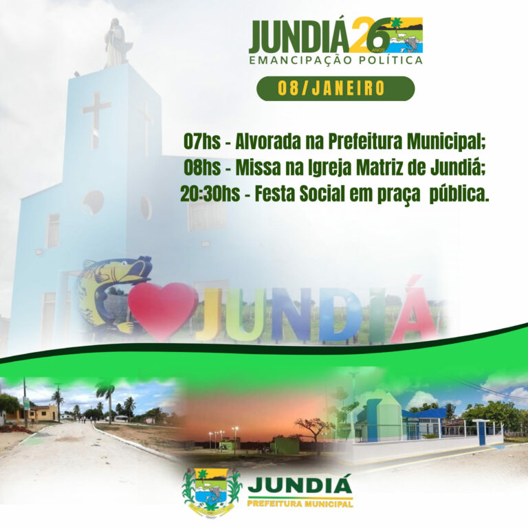 Programação dos 26 anos de Emancipação Política de Jundiá — foto 4