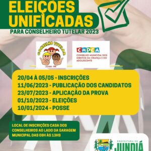 Estão abertas as inscrições do processo eleitoral para eleger os novos Conselheiros Tutelares