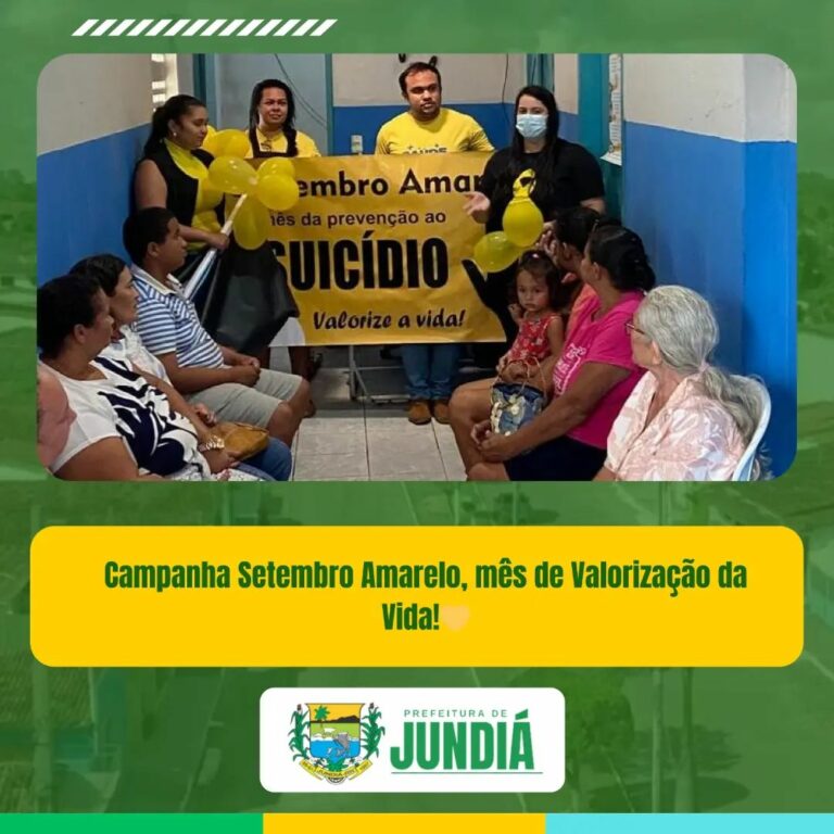 Campanha Setembro Amarelo, mês de Valorização da Vida — foto 2