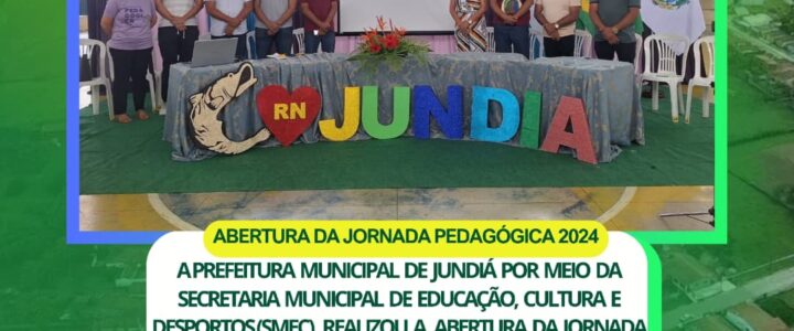 Secretaria de Educação promoveu a JORNADA PEDAGÓGICA