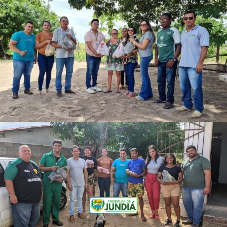 Prefeitura realizou à doação de alimentos a população — foto 2