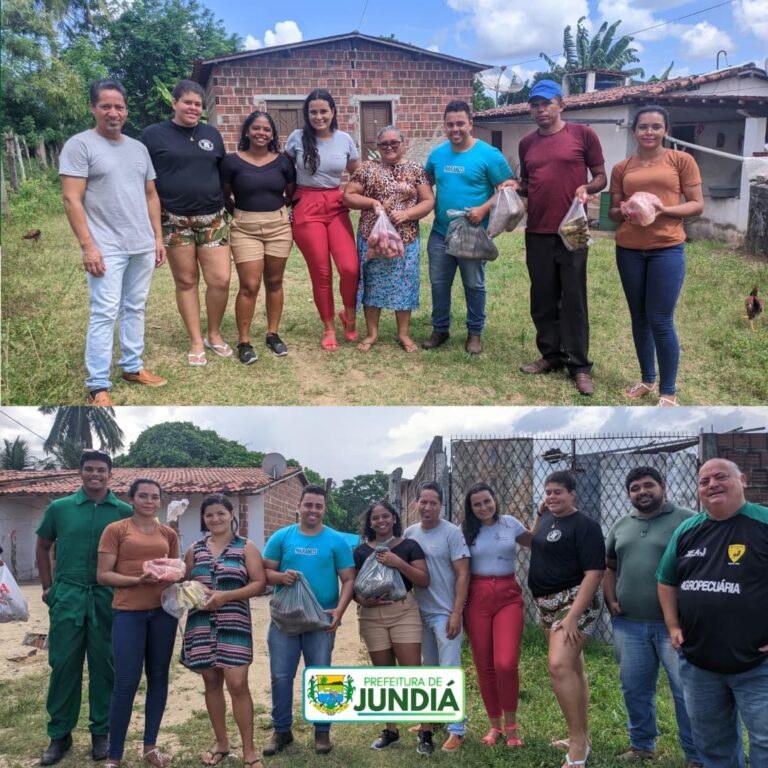 Prefeitura realizou à doação de alimentos a população — foto 5