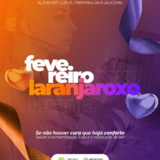 Fevereiro Laranja e Roxo