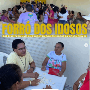 Alegria, dança e muito forró!