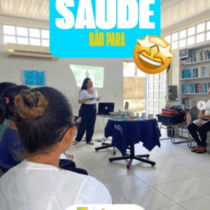 Aqui a Saúde não para!