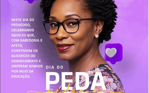 Hoje celebramos o Dia do Pedagogo! 
