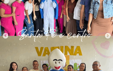 O Dia D de vacinação.