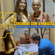 ENCONTRO COM A MINISTRA.