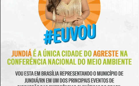 Jundiá RN terá uma REPRESENTANTE de 6 a 9 de Maio Rumo a Brasília: