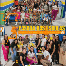 A Páscoa nas escolas municipais de Jundiá!