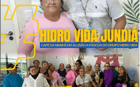 Café da manhã em alusão a páscoa do grupo HIDRO VIDA JUNDIÁ!!!
