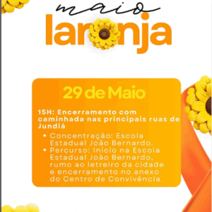 Encerramento do maio Laranja.