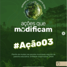 Ação 03 – Educação e Sustentabilidade nas Escolas!