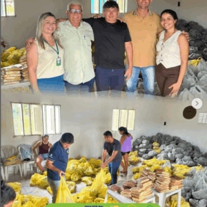 Entrega da 2ª etapa do PAA Quilombola em Jundiá!