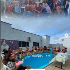 Arraiá do grupo HIDROVIDA!