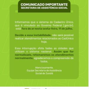  COMUNICADO IMPORTANTE.