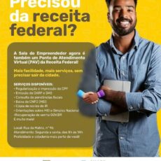 Ponto de Atendimento Virtual (PAV) da Receita Federal!