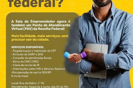 Ponto de Atendimento Virtual (PAV) da Receita Federal!