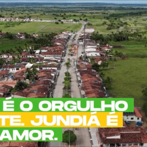 A prefeitura de Jundiá já avançou, é trabalho em todo lugar