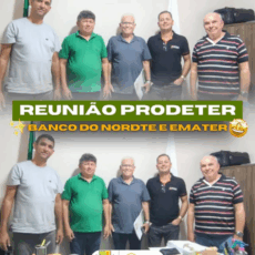 Reunião produtiva para o fortalecimento da mandiocultura em nosso município