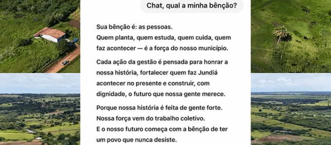 A nossa bênção é o povo de Jundiá