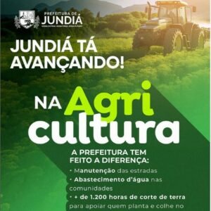 Jundiá tá avançando na Agricultura!